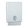White Compact Hand Towel Dispenser With Universal Key - A72001