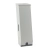 White Metal Triple Standard Toilet Roll Dispenser - DC5907