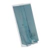 Transparent Durolla Triple Standard Toilet Roll Dispenser - DD5903