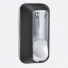 550mL Black Refillable Liquid Hand Soap Dispenser with Universal Key – D891BL